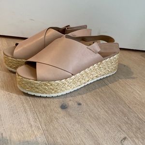 Vince Platform Sandals size 10